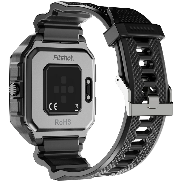 Compass Inbuild Watch Fitshot Axis Smartwatch - Inbuilt GPS I Compass l 15 Days Battery ...